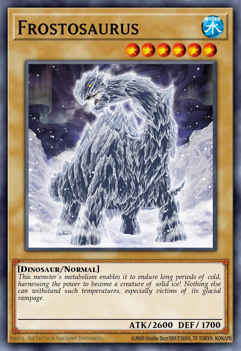 Frostosaurus Legendary Duelists: Duels From the Deep card