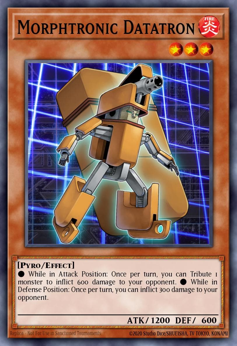 Morphtronic Datatron Crossroads of Chaos: Special Edition card