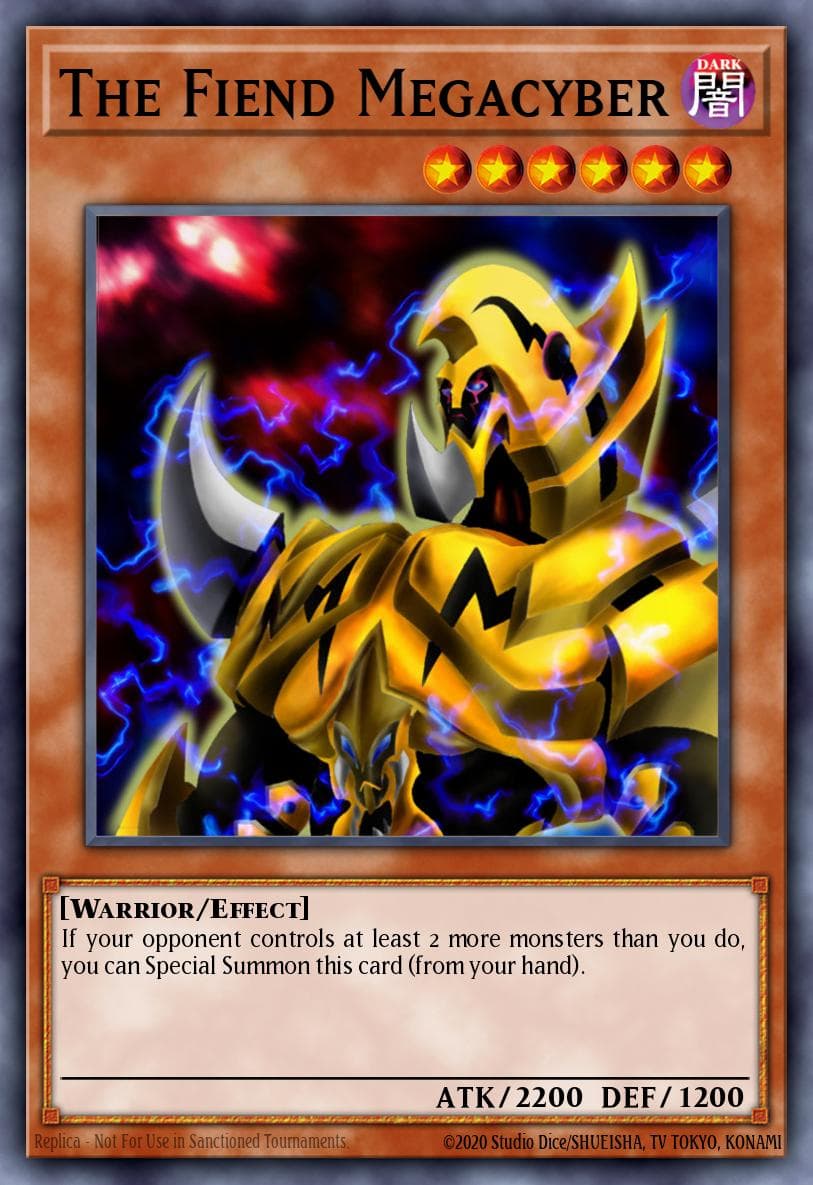 The Fiend Megacyber Speed Duel: Battle City Box card