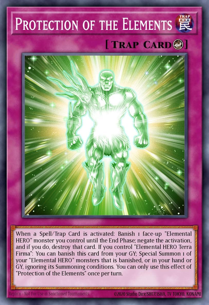 Protection of the Elements Battles of Legend: Monstrous Revenge card