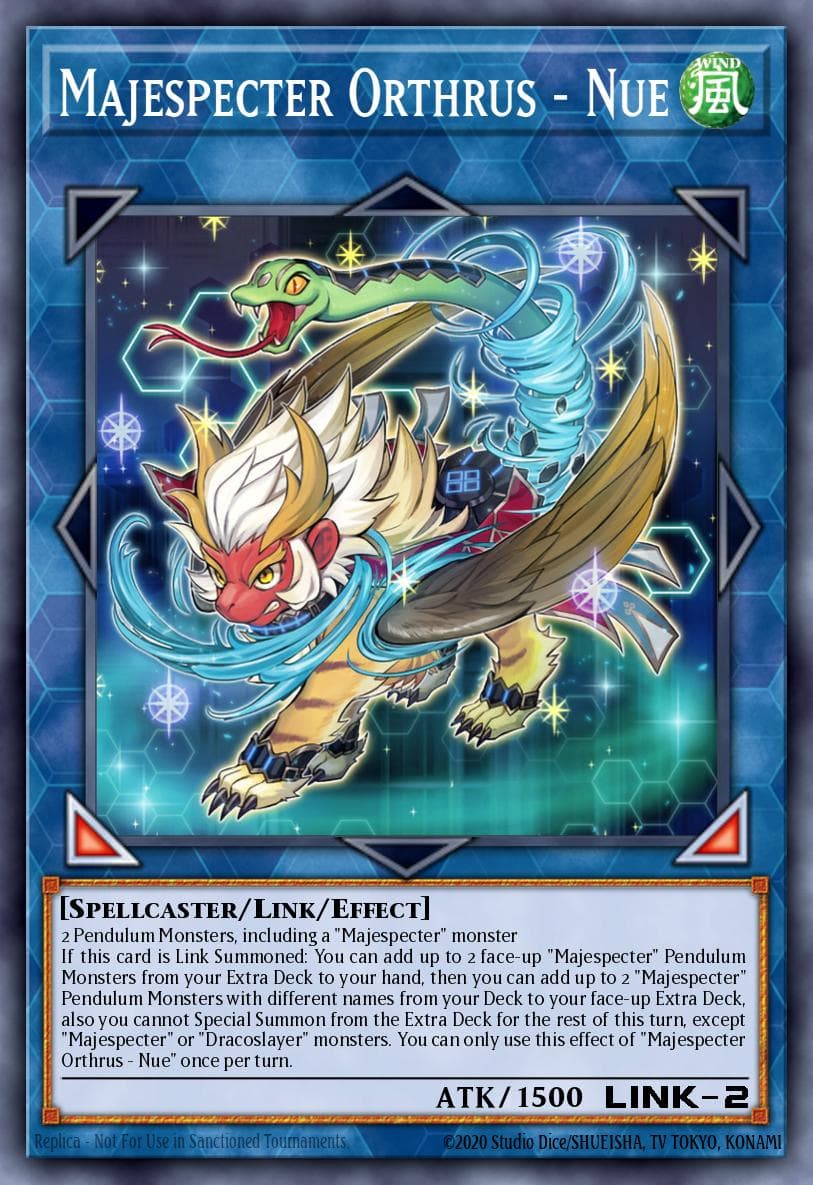Majespecter Orthrus - Nue 2025 Mega-Pack Tin card