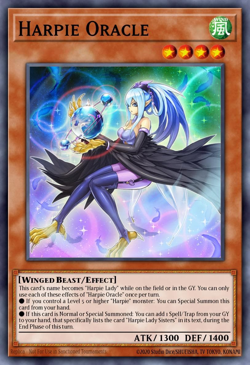 Harpie Oracle Legendary Duelists: Season 2 card