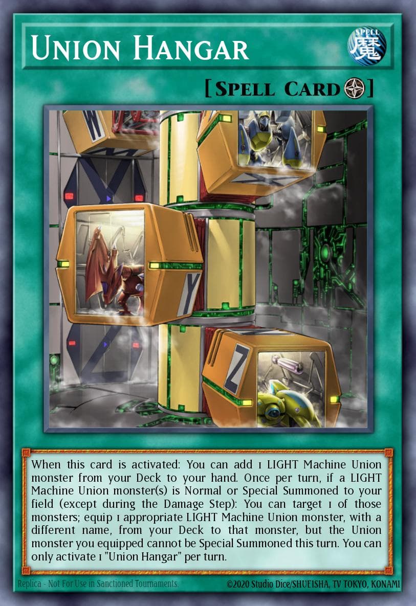 Union Hangar Speed Duel: Battle City Box card