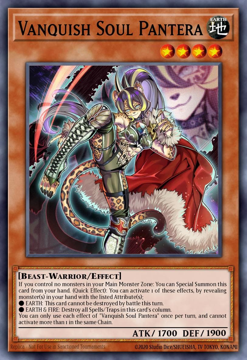 Vanquish Soul Pantera Wild Survivors card