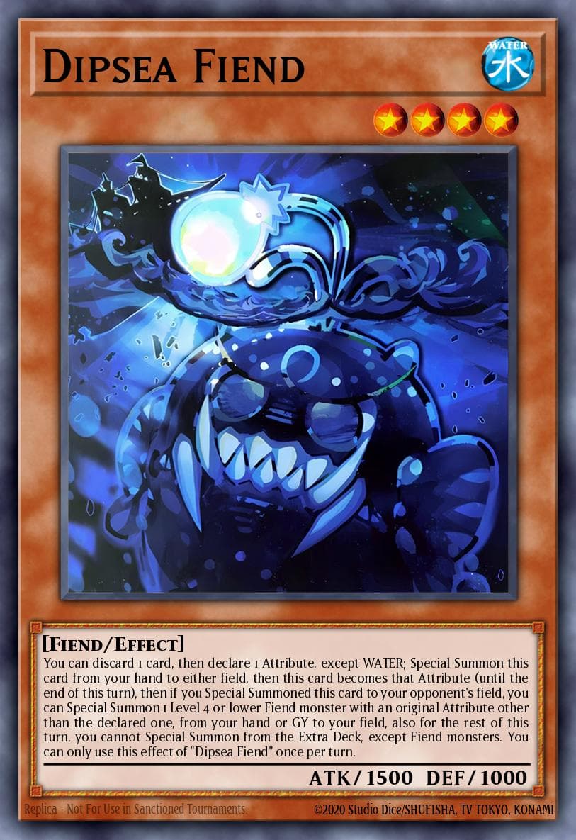 Dipsea Fiend The Infinite Forbidden card