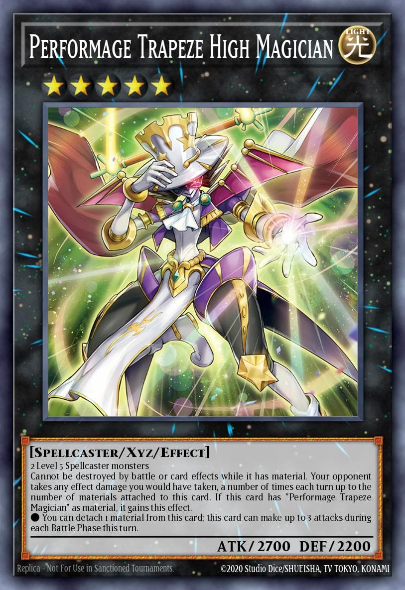 Performage Trapeze High Magician Maze of the Master card