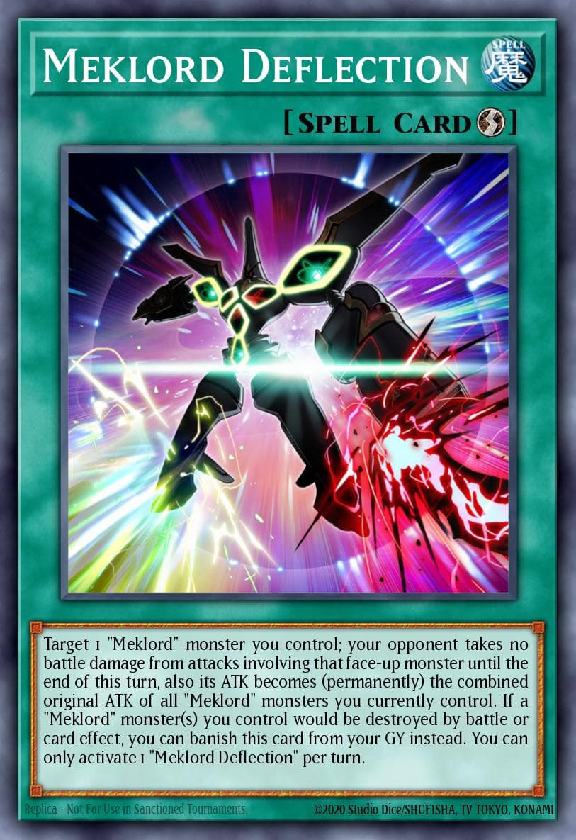 Meklord Deflection Legendary Duelists: Rage of Ra card