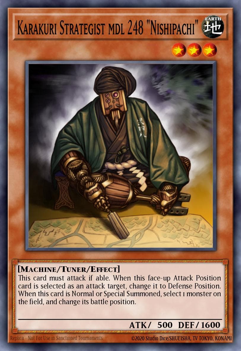 Karakuri Strategist mdl 248 "Nishipachi" Starstrike Blast Sneak Peek Participation Card card