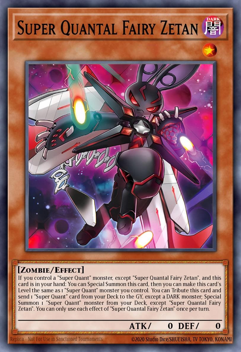 Super Quantal Fairy Zetan Duelist's Advance card