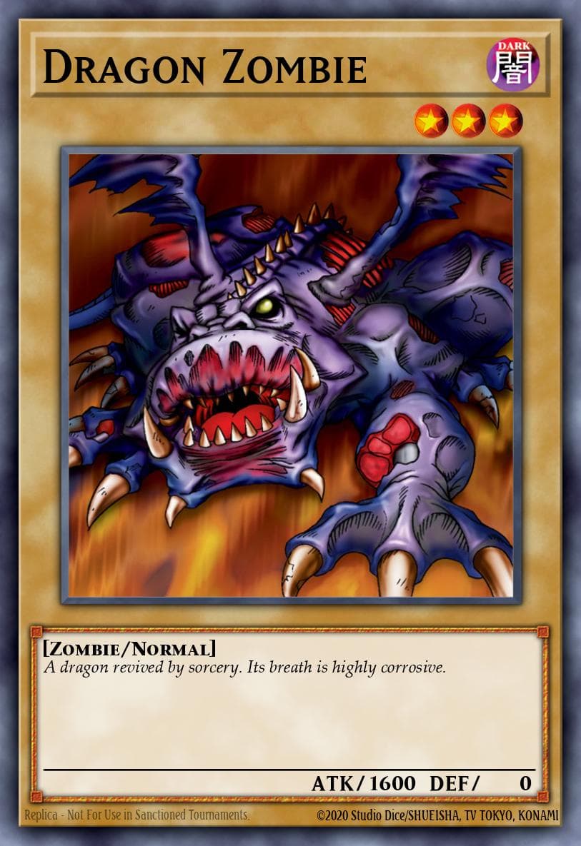 Dragon Zombie Speed Duel: Arena of Lost Souls card