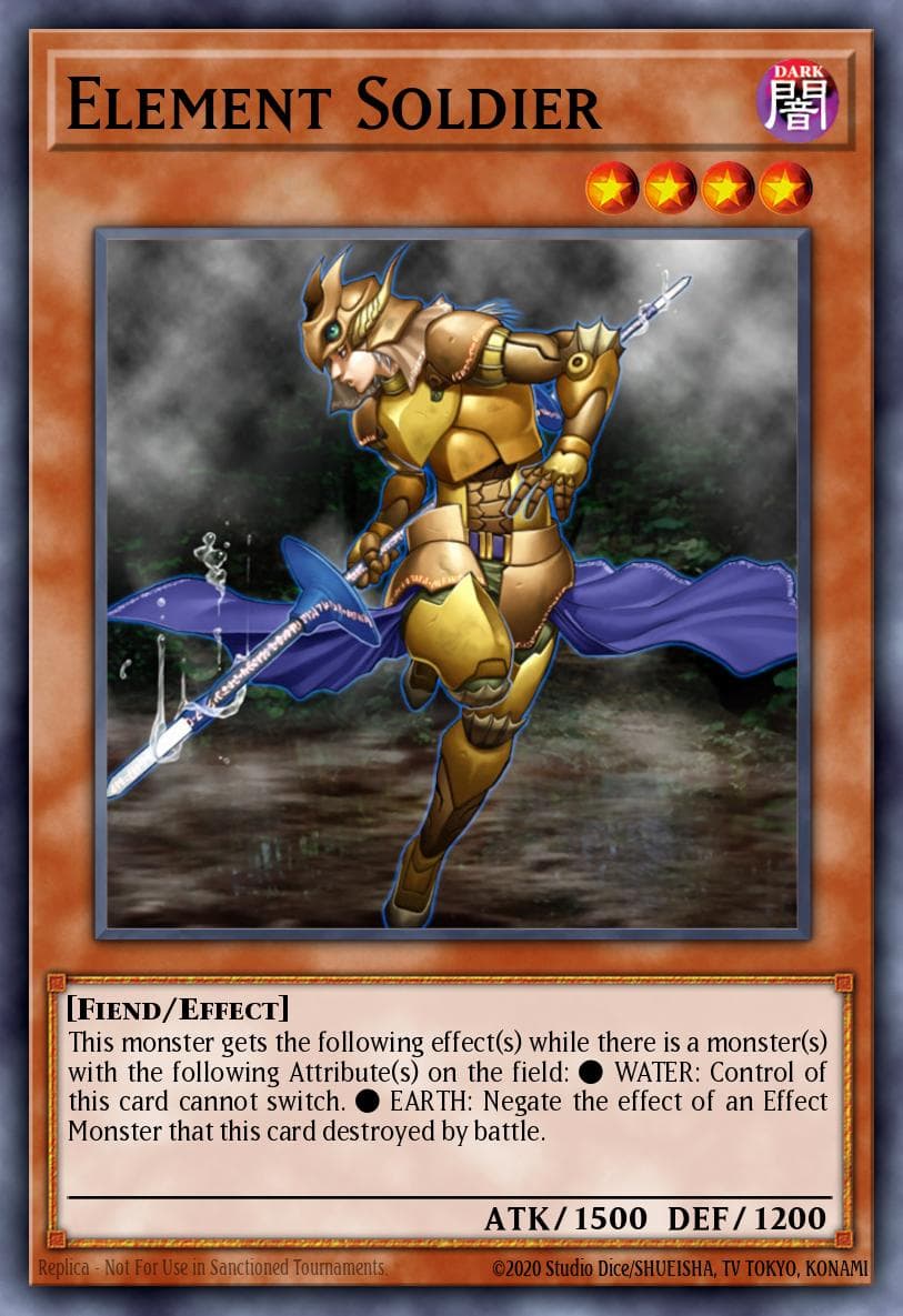 Element Soldier Dark Revelation Volume 3 card