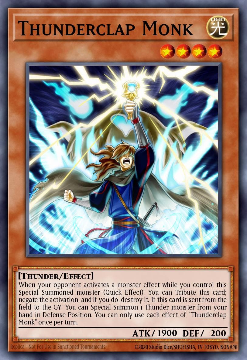 Thunderclap Monk Savage Strike Special Edition card