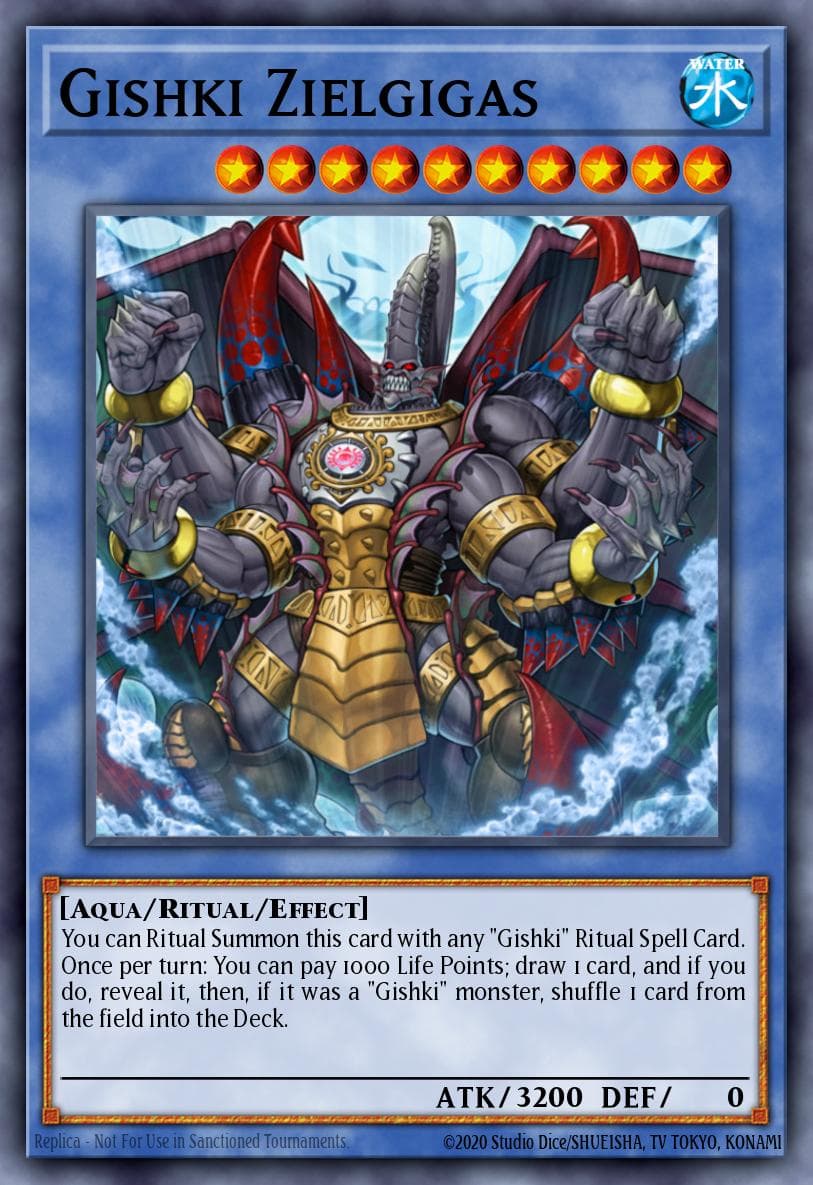 Gishki Zielgigas Duel Terminal 7b card