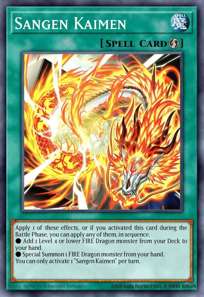 Sangen Kaimen Legacy of Destruction card