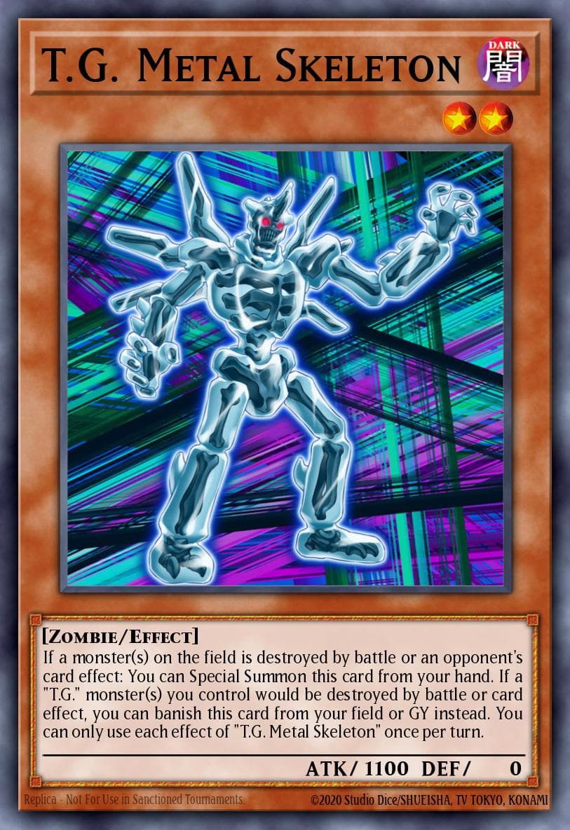 T.G. Metal Skeleton Battles of Legend: Chapter 1 card