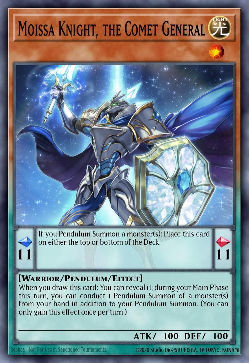 Moissa Knight, the Comet General Cyberstorm Access card
