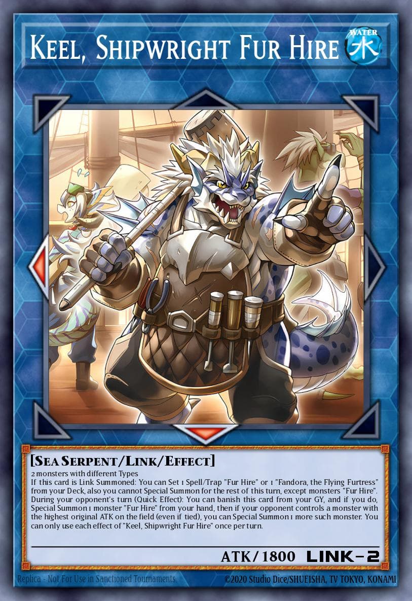 Keel, Shipwright Fur Hire Burst Protocol card