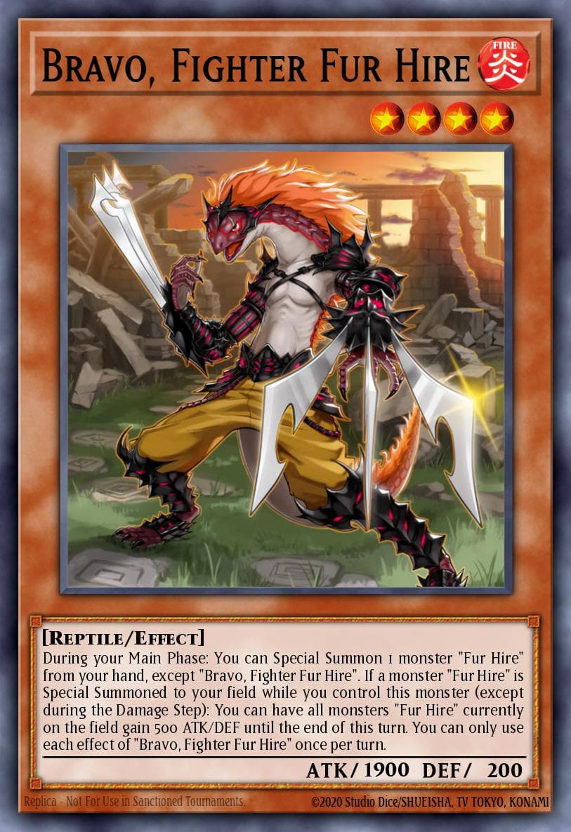 Bravo, Fighter Fur Hire Dark Saviors card