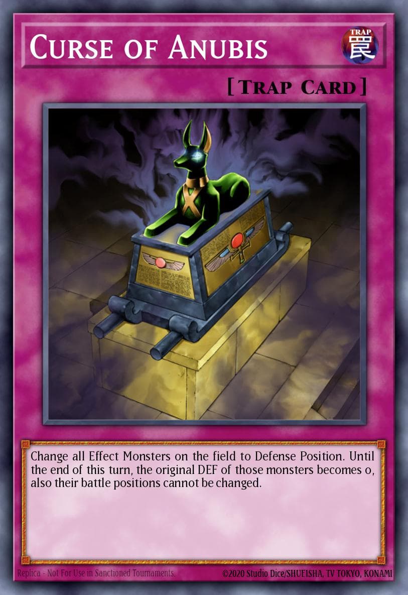 Curse of Anubis Legendary Decks II card