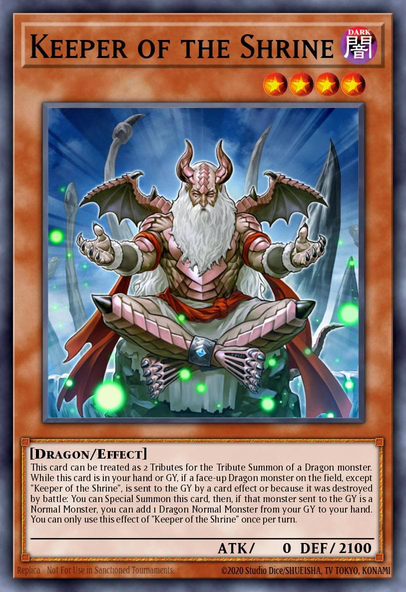 Keeper of the Shrine Clash of Rebellions: Special Edition card