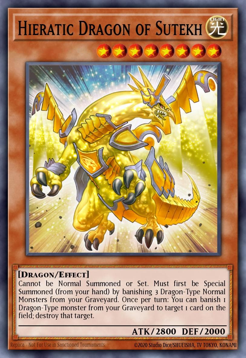 Hieratic Dragon of Sutekh Galactic Overlord Sneak Peek Participation Card card