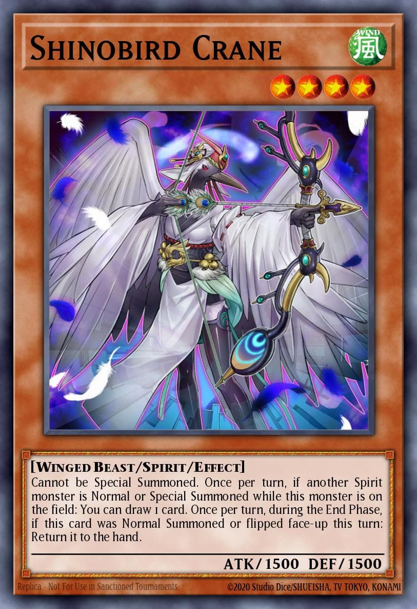 Shinobird Crane 2017 Mega-Tin Mega Pack card