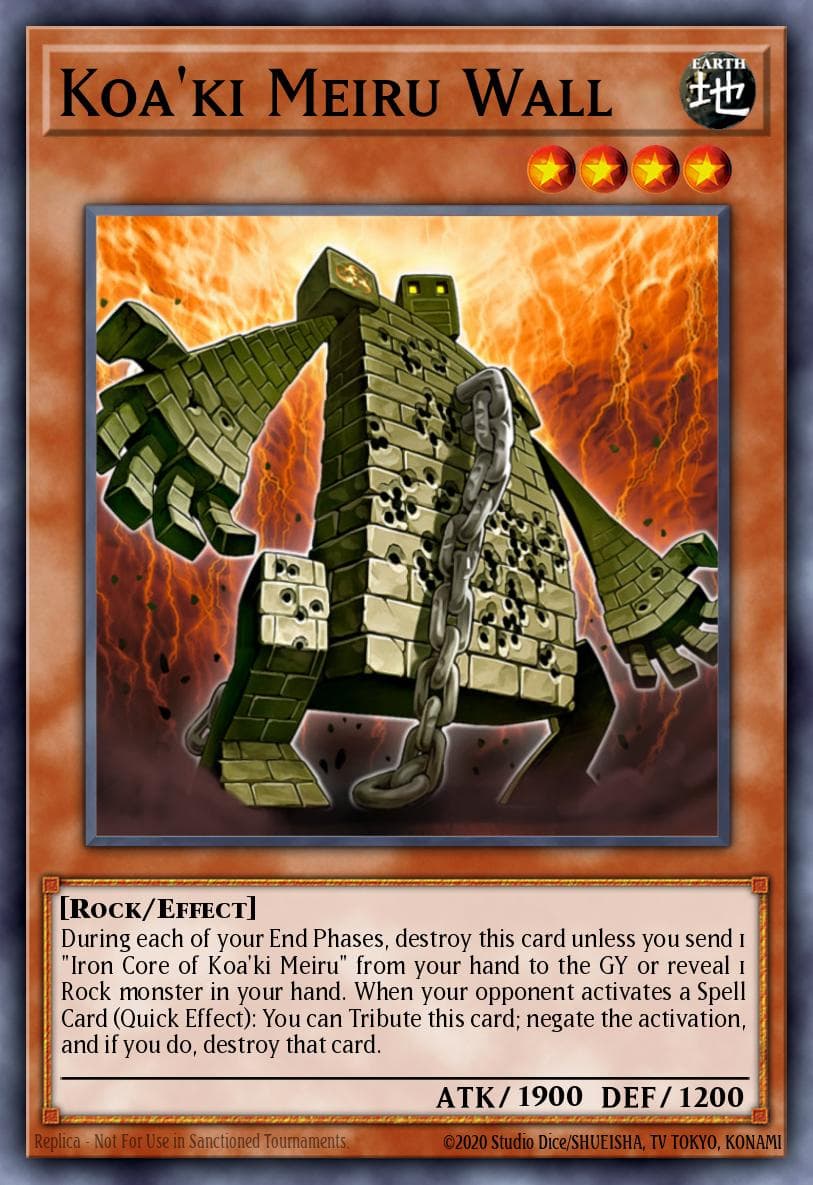 Koa'ki Meiru Wall Starstrike Blast Sneak Peek Participation Card card