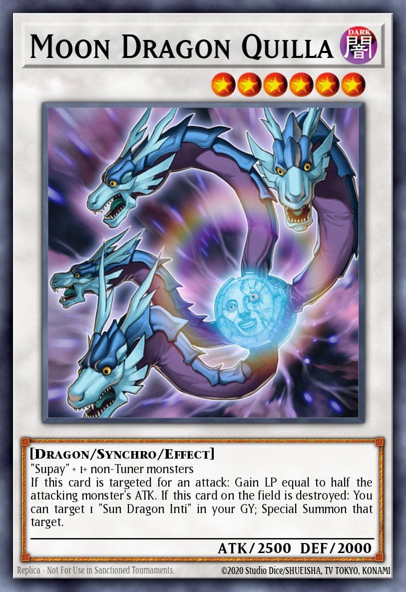 Moon Dragon Quilla Legendary Duelists: Immortal Destiny card
