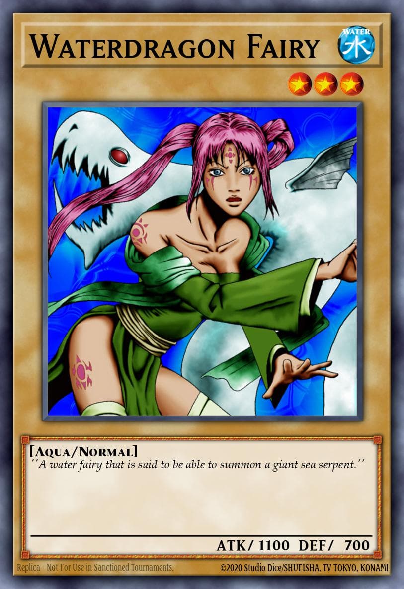 Waterdragon Fairy 游戏王 card