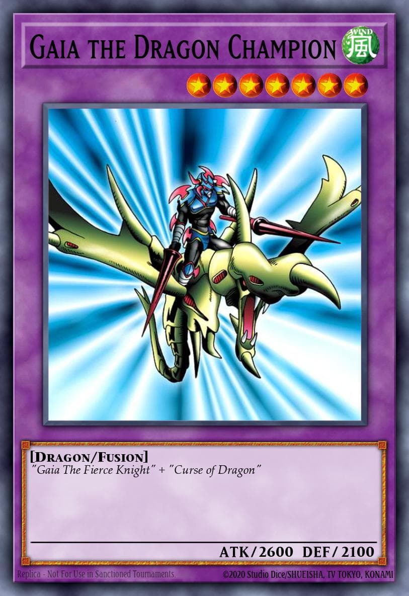 Gaia the Dragon Champion Retro Pack card