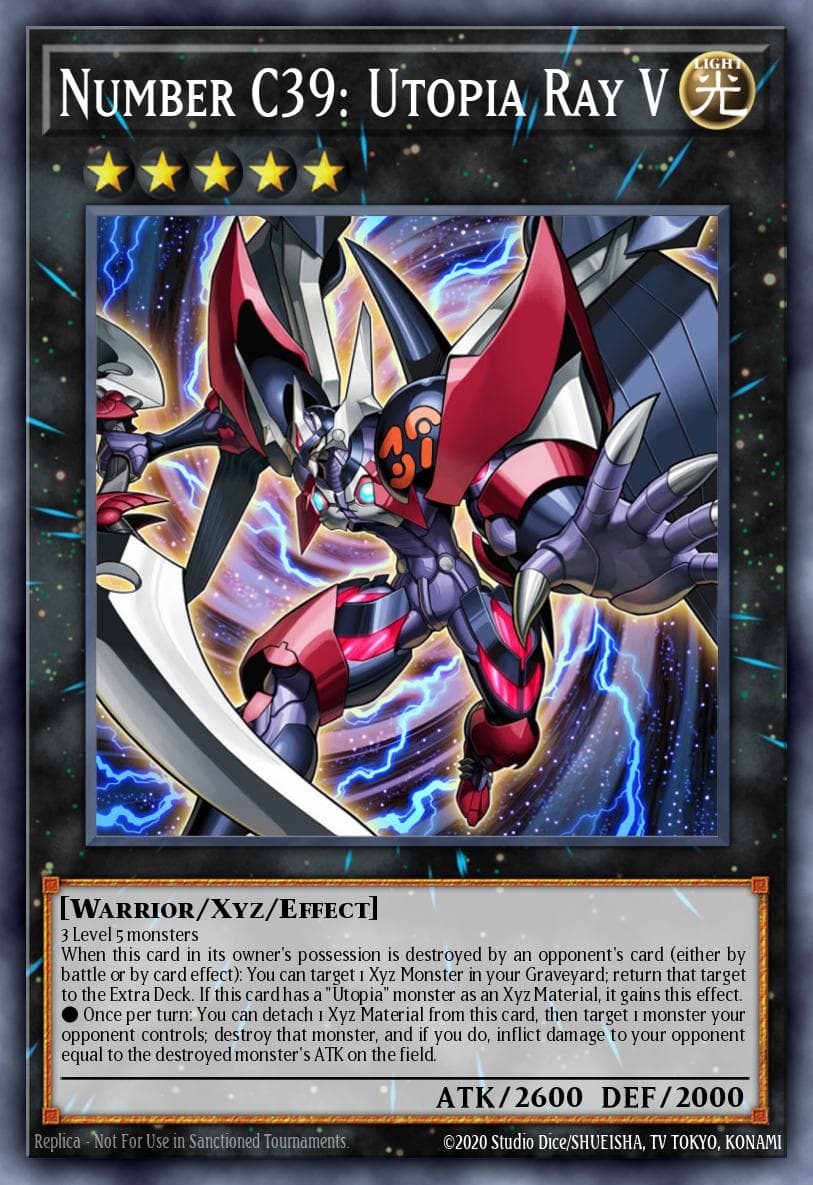 Number C39: Utopia Ray V Super Starter: V for Victory card