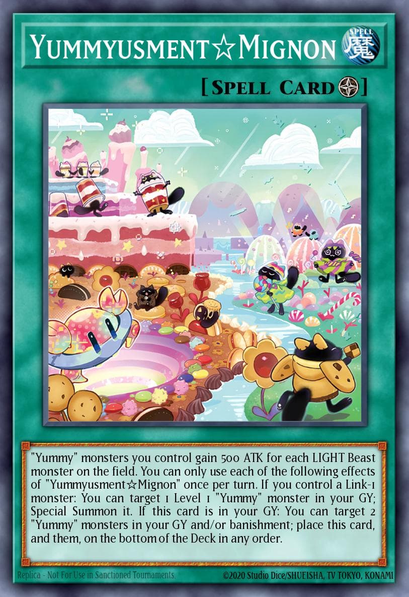 Yummyusment☆Mignon Justice Hunters card