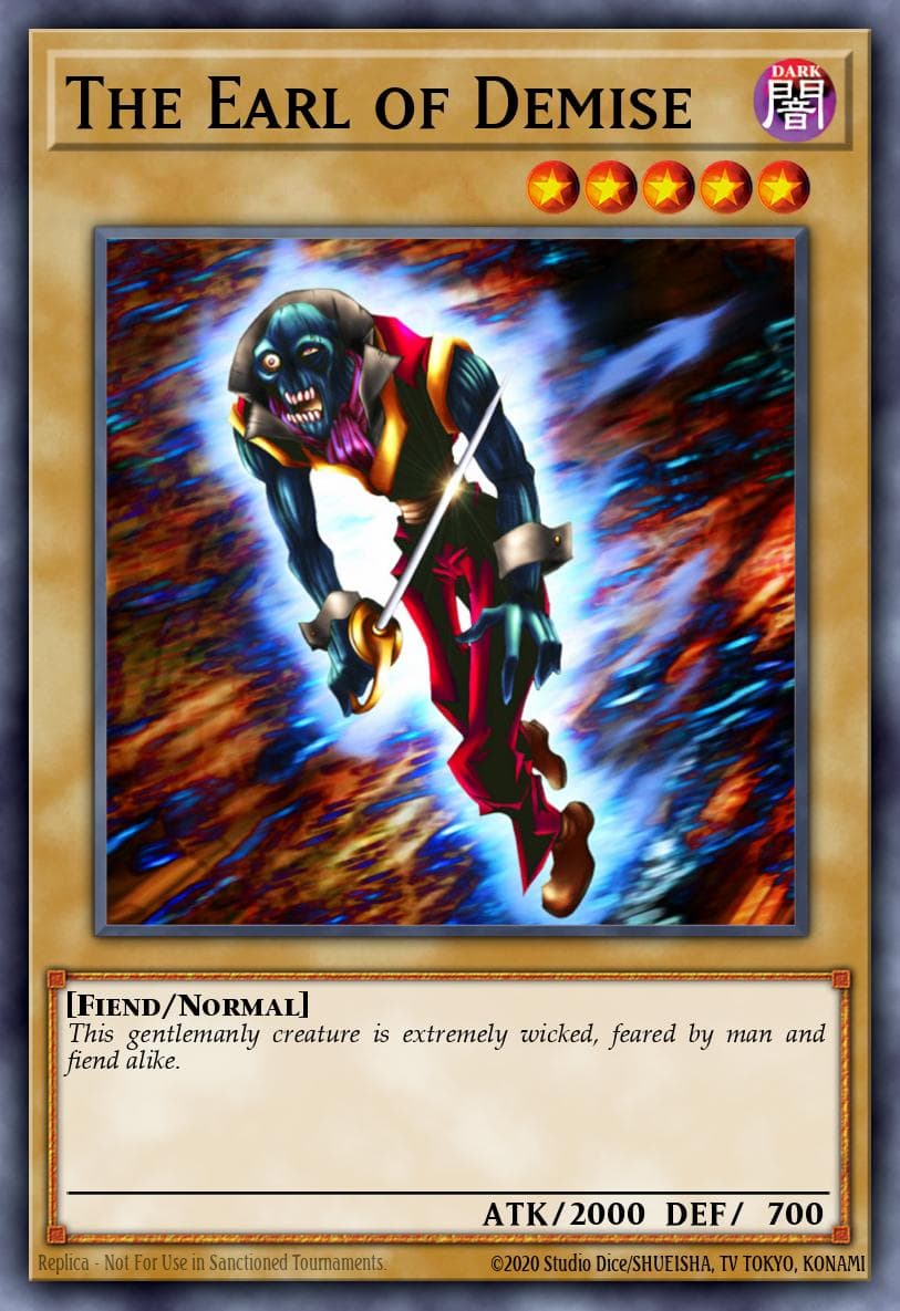 The Earl of Demise Labyrinth of Nightmare card