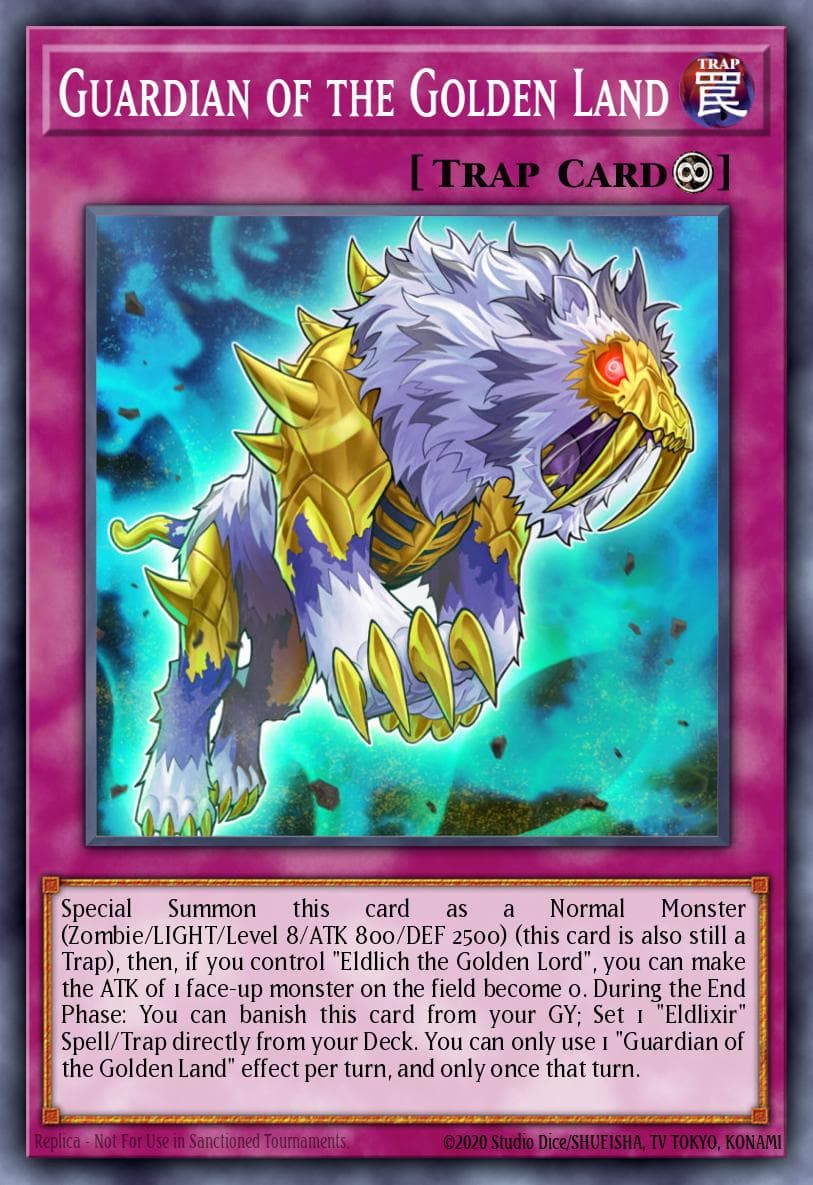 Guardian of the Golden Land Maximum Gold: El Dorado card
