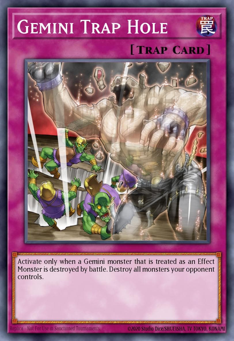 Gemini Trap Hole Phantom Darkness: Special Edition card