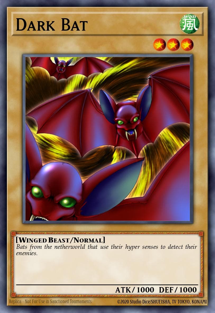 Dark Bat 游戏王 card