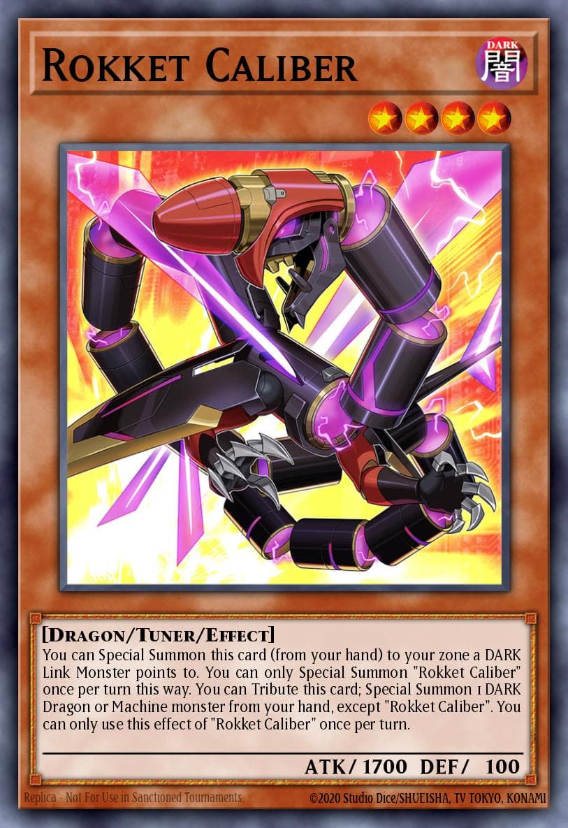 Rokket Caliber Burst of Destiny card