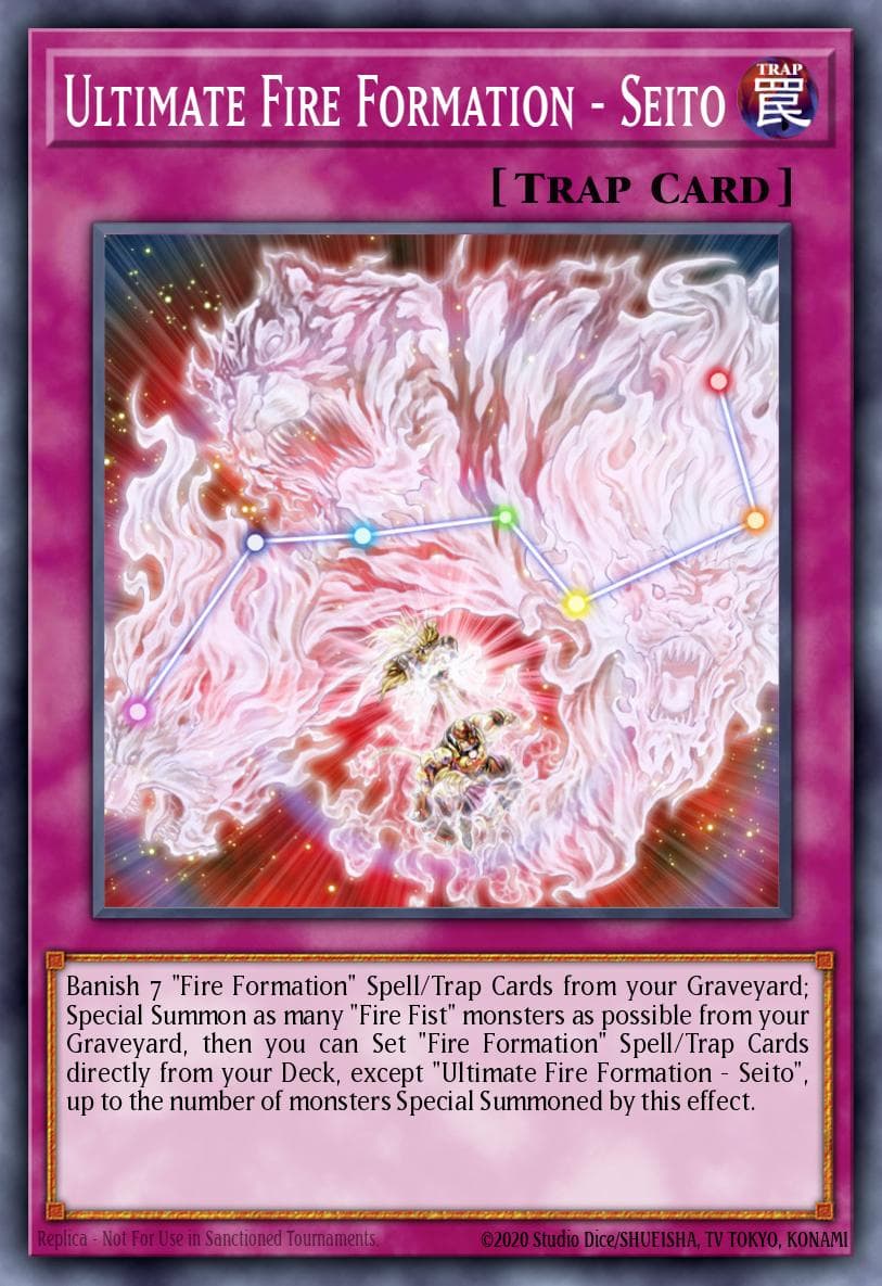 Ultimate Fire Formation - Seito Cosmo Blazer: Special Edition card