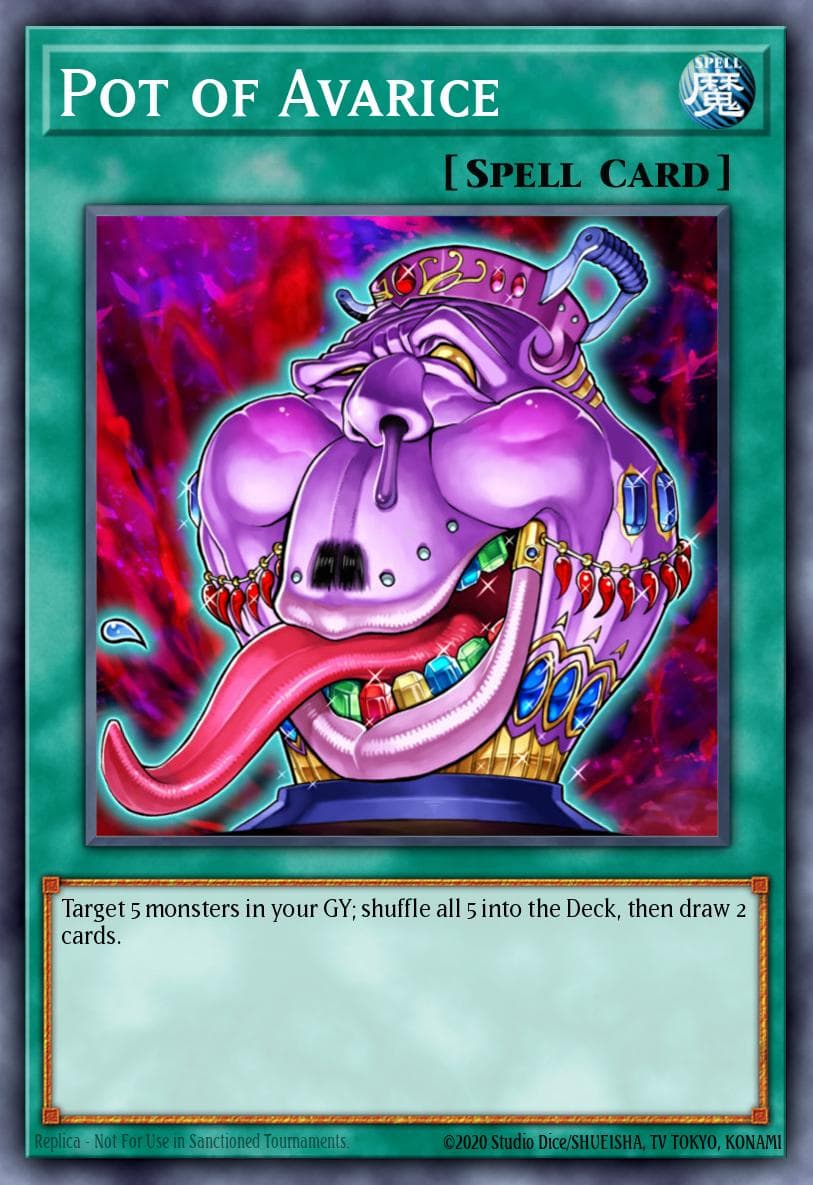 Pot of Avarice Dark Revelation Volume 4 card