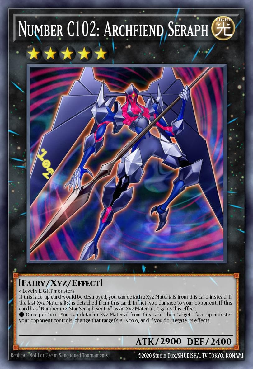 Number C102: Archfiend Seraph 2015 Mega-Tin Mega Pack card