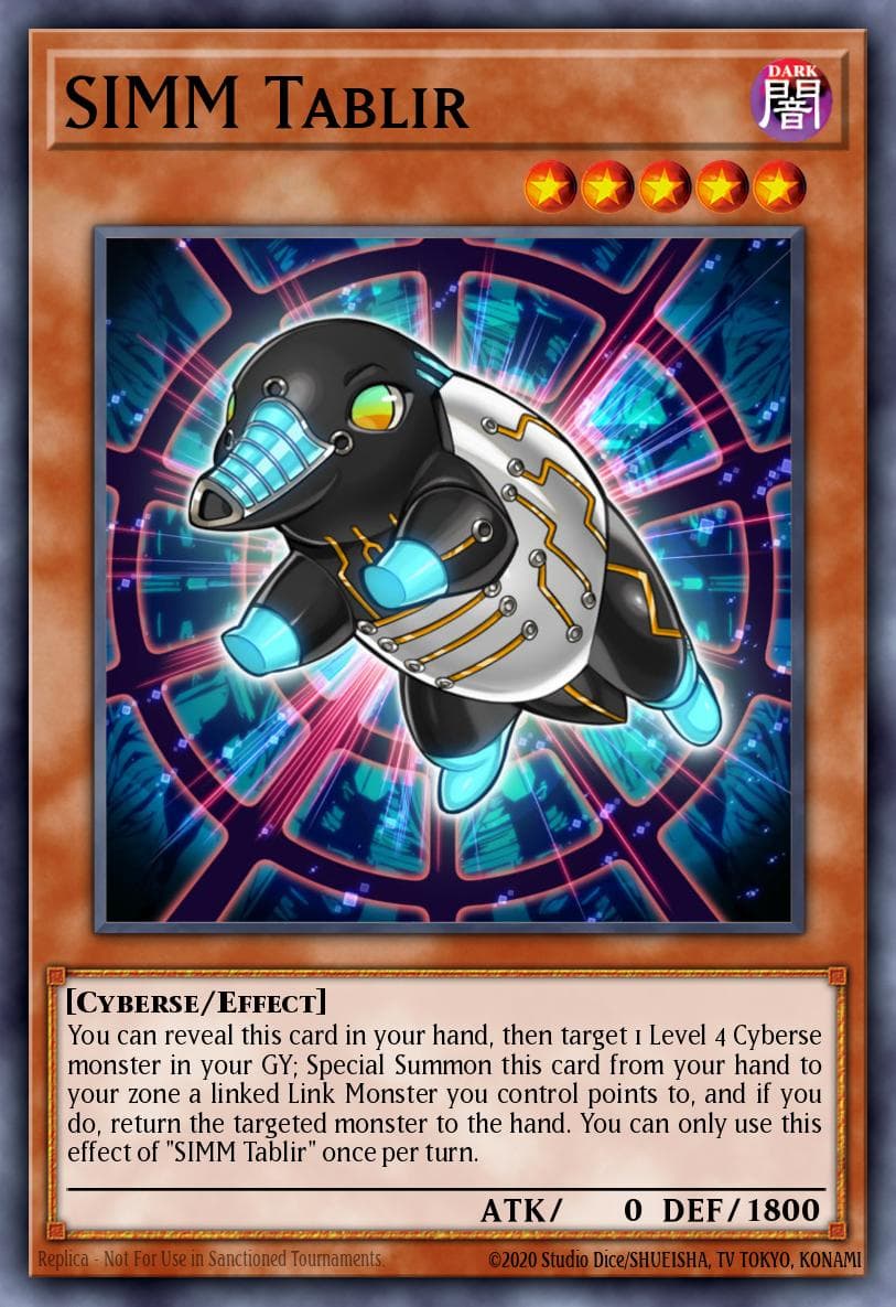 SIMM Tablir 2019 Gold Sarcophagus Tin Mega Pack card