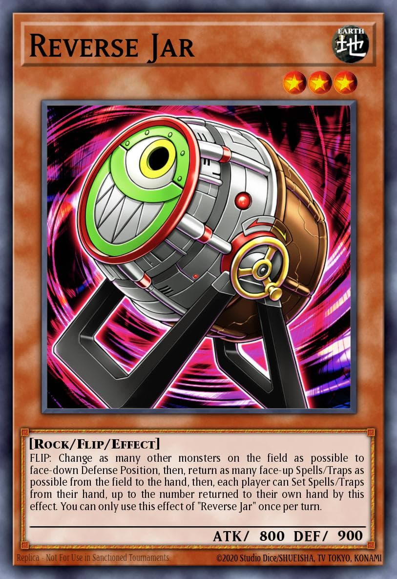Reverse Jar Dimension Force card