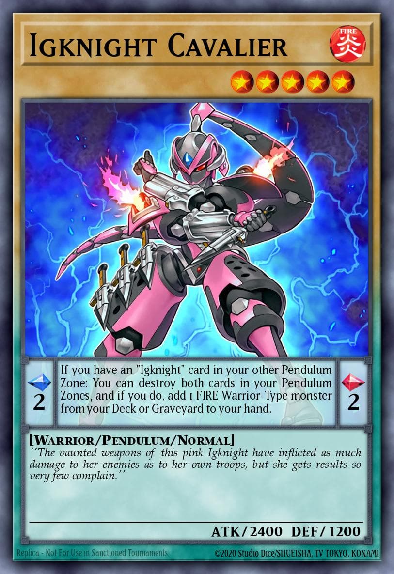 Igknight Cavalier Dimension of Chaos: Special Edition card