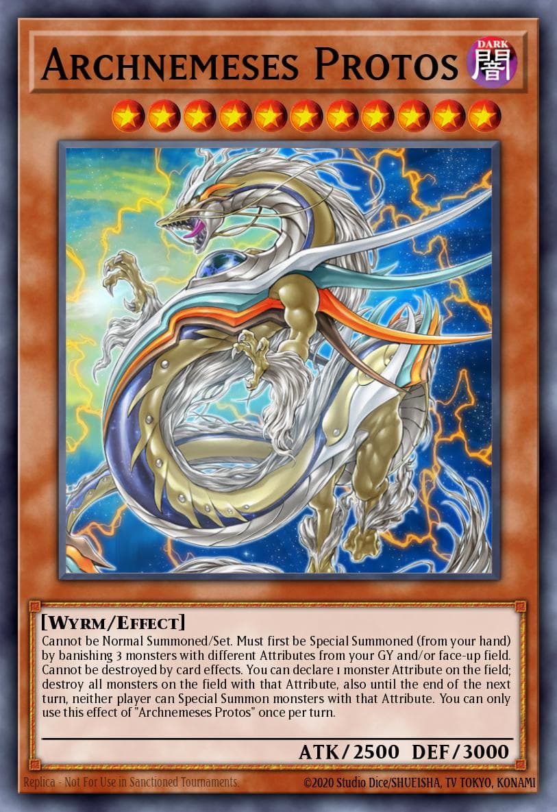 Archnemeses Protos Eternity Code Premiere! promotional card card