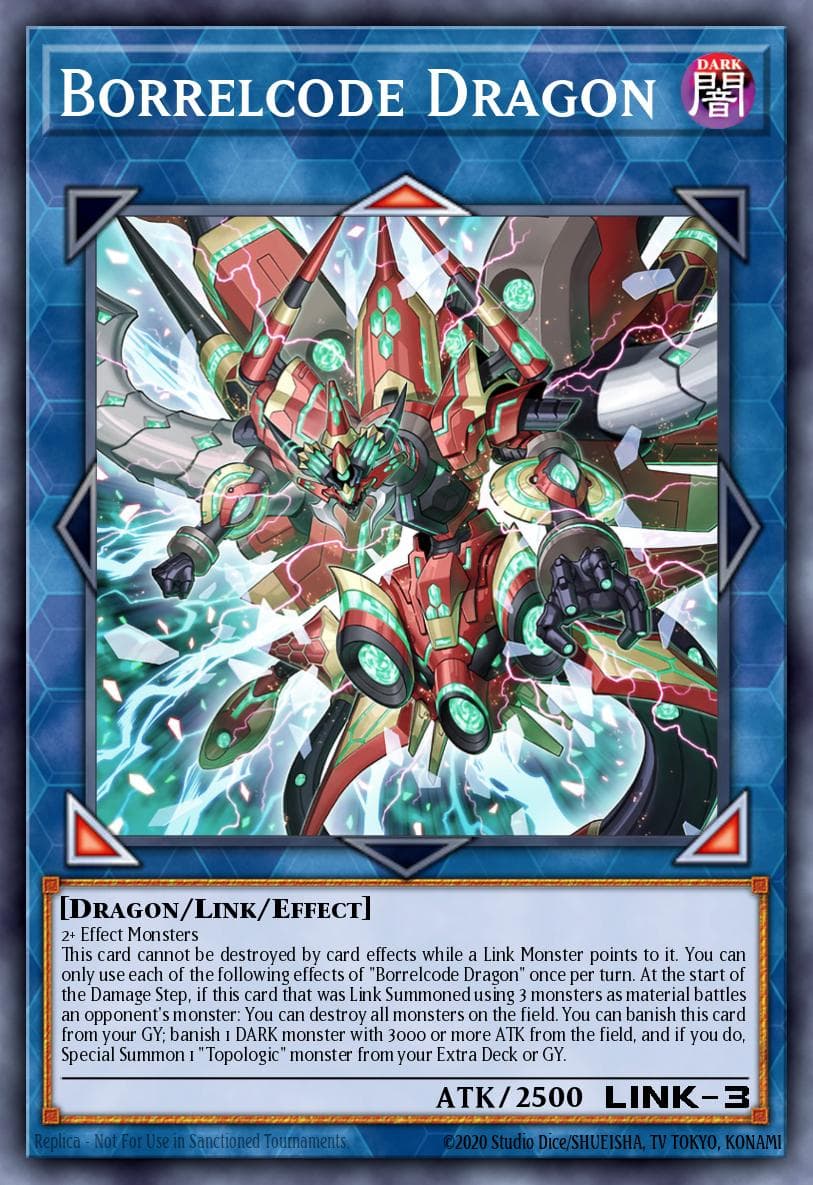 Borrelcode Dragon Burst of Destiny card