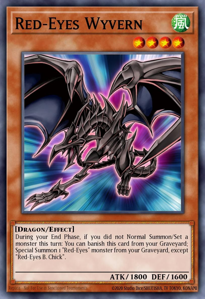 Red-Eyes Wyvern Ancient Prophecy: Special Edition card