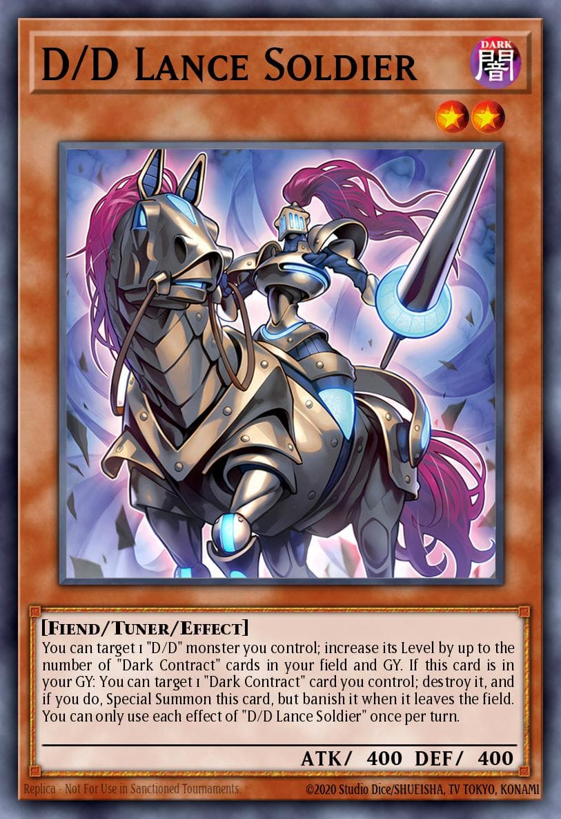 D/D Lance Soldier Doom of Dimensions card