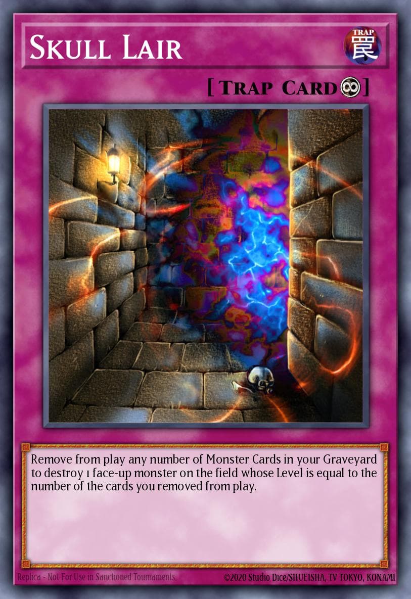 Skull Lair Labyrinth of Nightmare card
