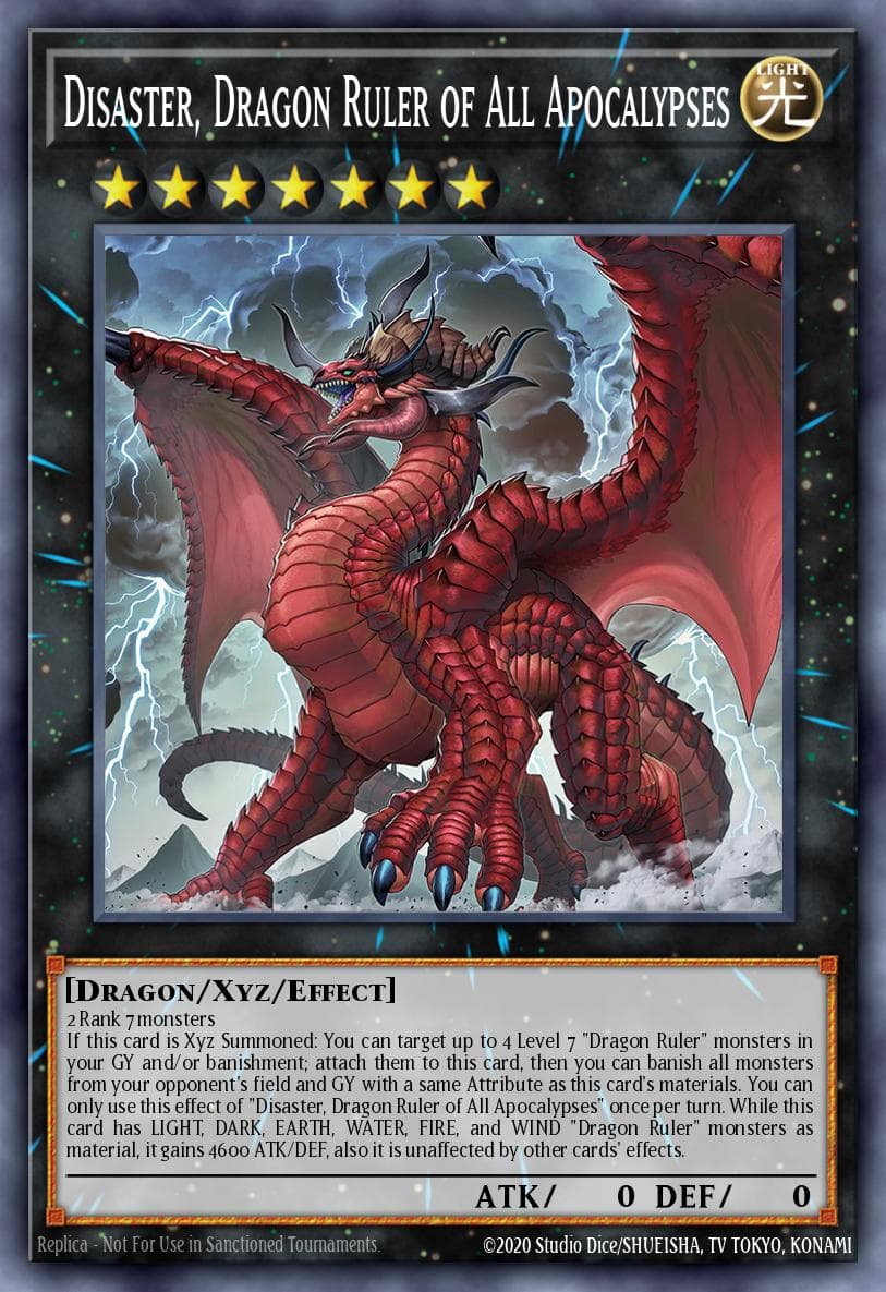 Disaster, Dragon Ruler of All Apocalypses Alliance Insight card