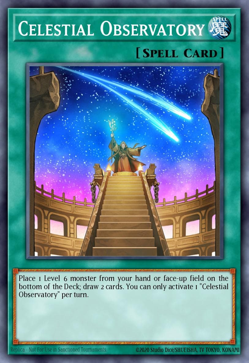 Celestial Observatory 2019 Gold Sarcophagus Tin Mega Pack card